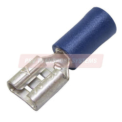 PDP18025-Blue Push On Terminal, Connector Size 6.3mm, Conductor Size 1.5-2.5mm², Cable Size 21-35/0.30mm