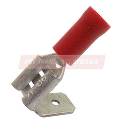PDP18027-Red Piggy Back Terminal, Connector Size 6.3mm, Conductor Size 0.5-1.5mm², Cable Size 9-21/0.30mm