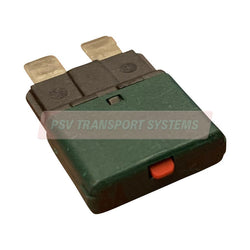 PDP18161-12/24V Circuit Breaker Resettable Fuse, 6 Amp, Green
