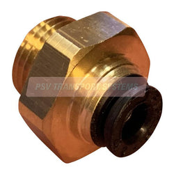 PDP18471-Straight Male Tube to Metric Thread, Internal Diameter: 6mm, Tube: M16 x 1.5