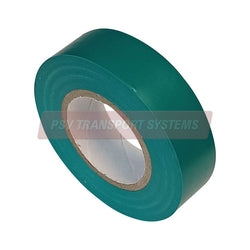 PDP19873-Green Insulation Tape, 19mm Width, 20 Metre Roll