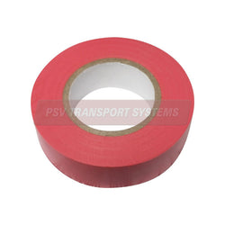 PDP19877-Red Insulation Tape, 19mm Width, 20 Metre Roll