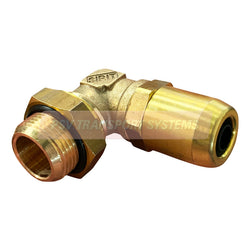 PDP22435-90° Elbow, Male Metric Thread, Internal Diameter: 12mm, Tube: M22 x 1.5