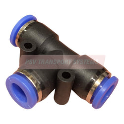 PDP01246-Pneumatic Fitting Connector, Equal Tee, Internal Diameter: 8mm-PSV Parts Direct